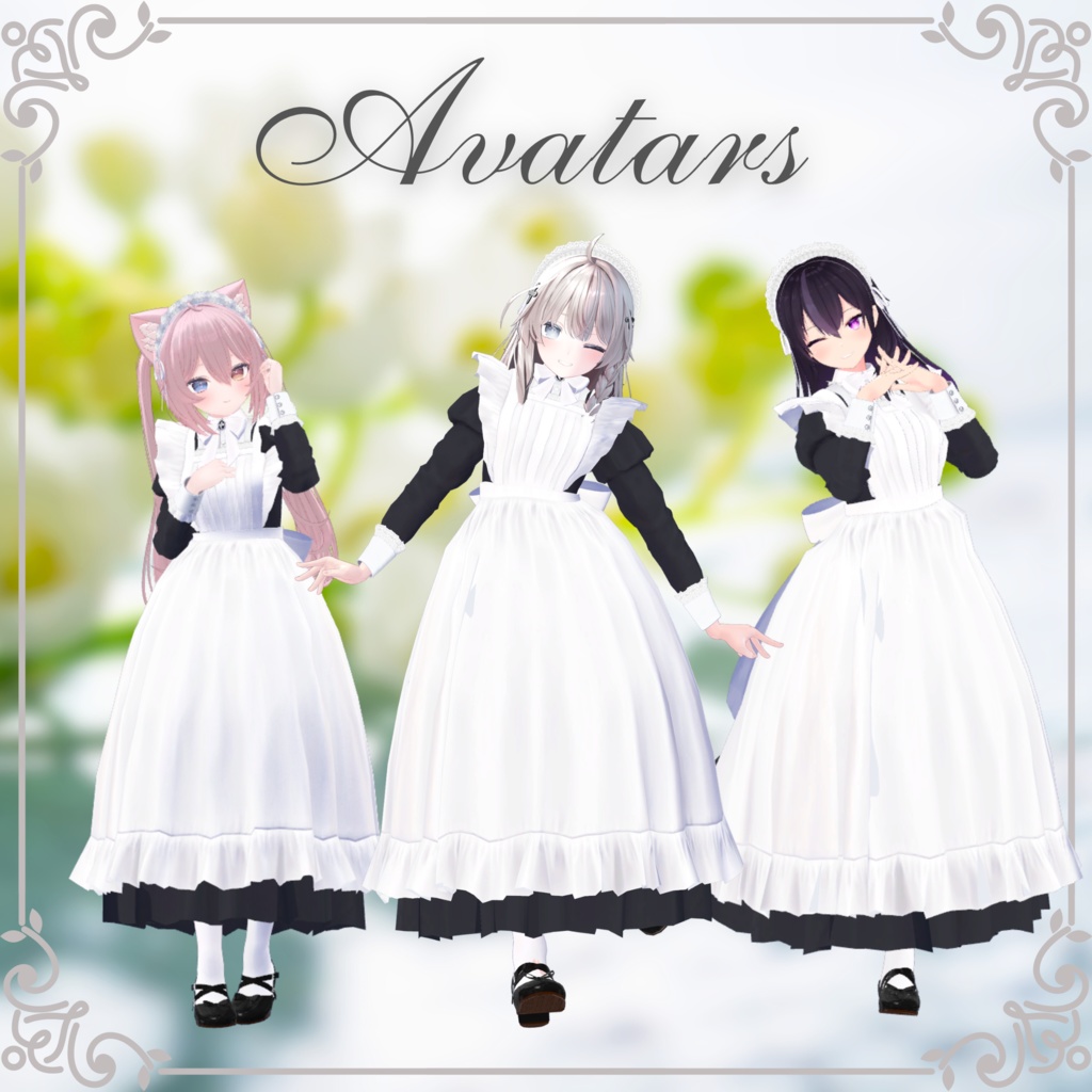 [46アバター対応] クラシックメイド服”LilyBell Re-order” #スイセレ 缩略图 19