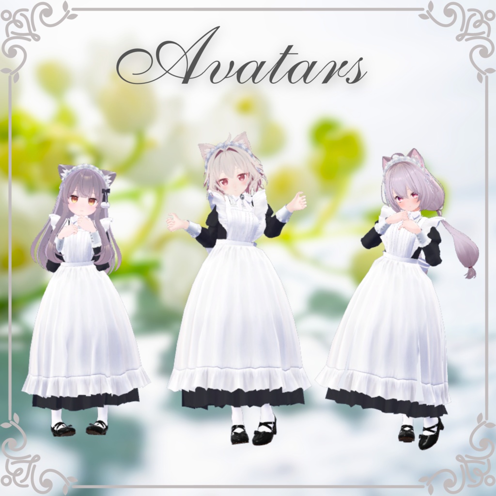 [46アバター対応] クラシックメイド服”LilyBell Re-order” #スイセレ 缩略图 12