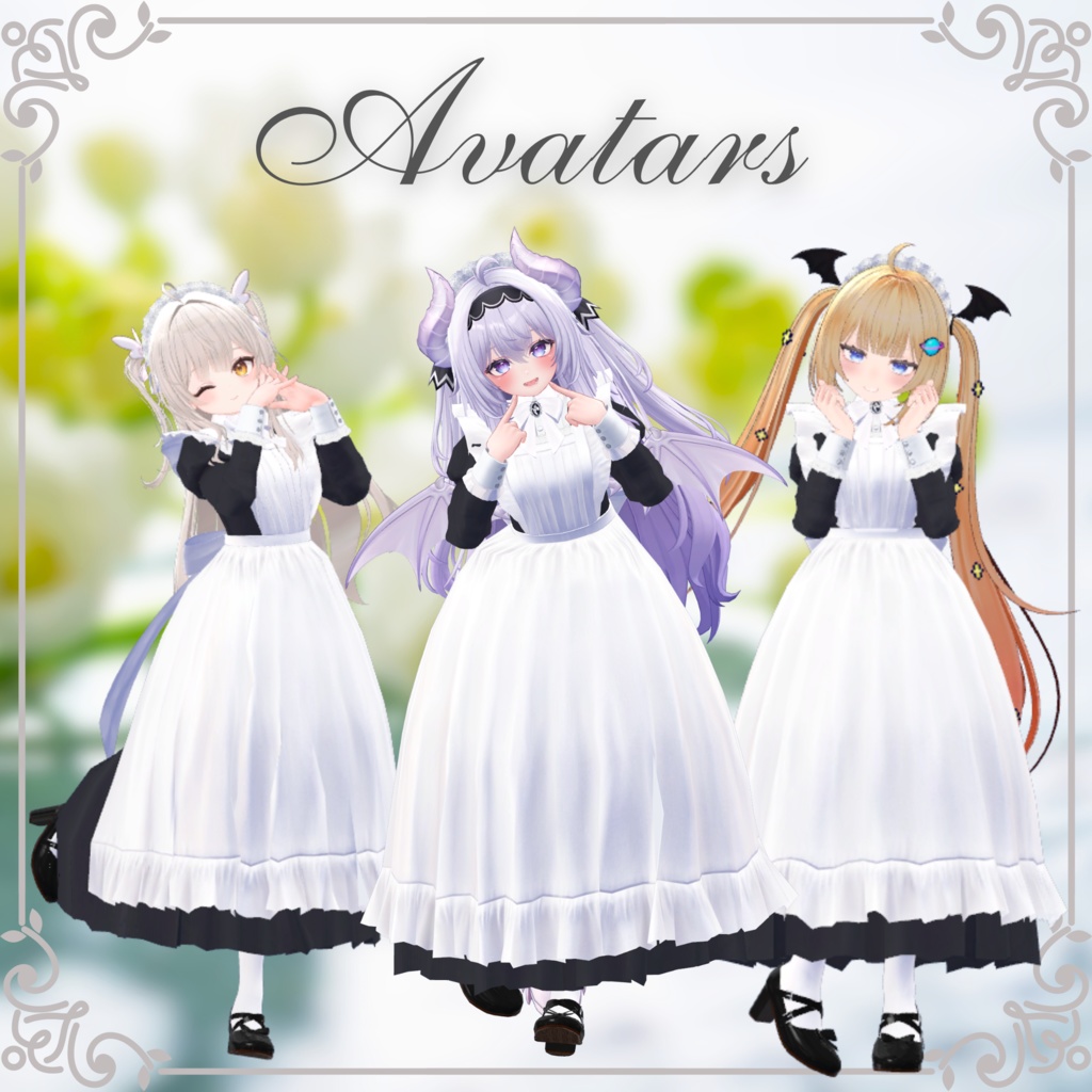 [46アバター対応] クラシックメイド服”LilyBell Re-order” #スイセレ 缩略图 20