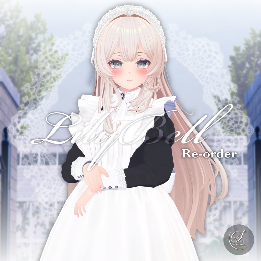 [31アバター対応] クラシックメイド服”LilyBell Re-order” #スイセレ