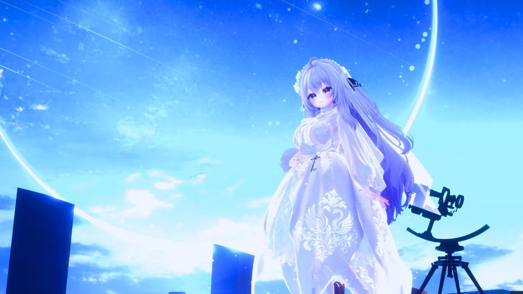 【18アバター対応】"Nostalgic Noir" 【変身衣装】 #スイセレ