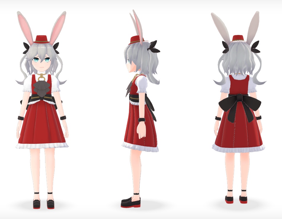 【3Dモデル】赤間リユ