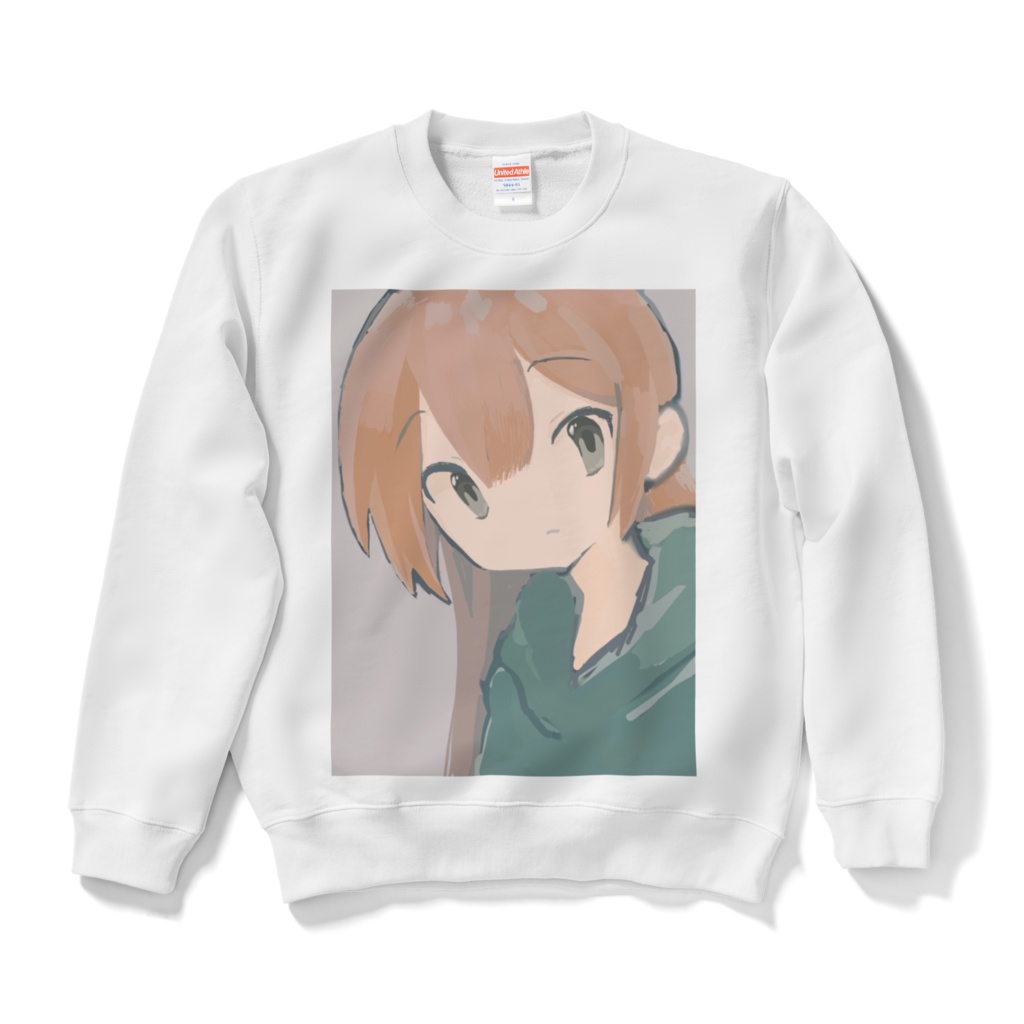 こんにちはスウェット 黒/白