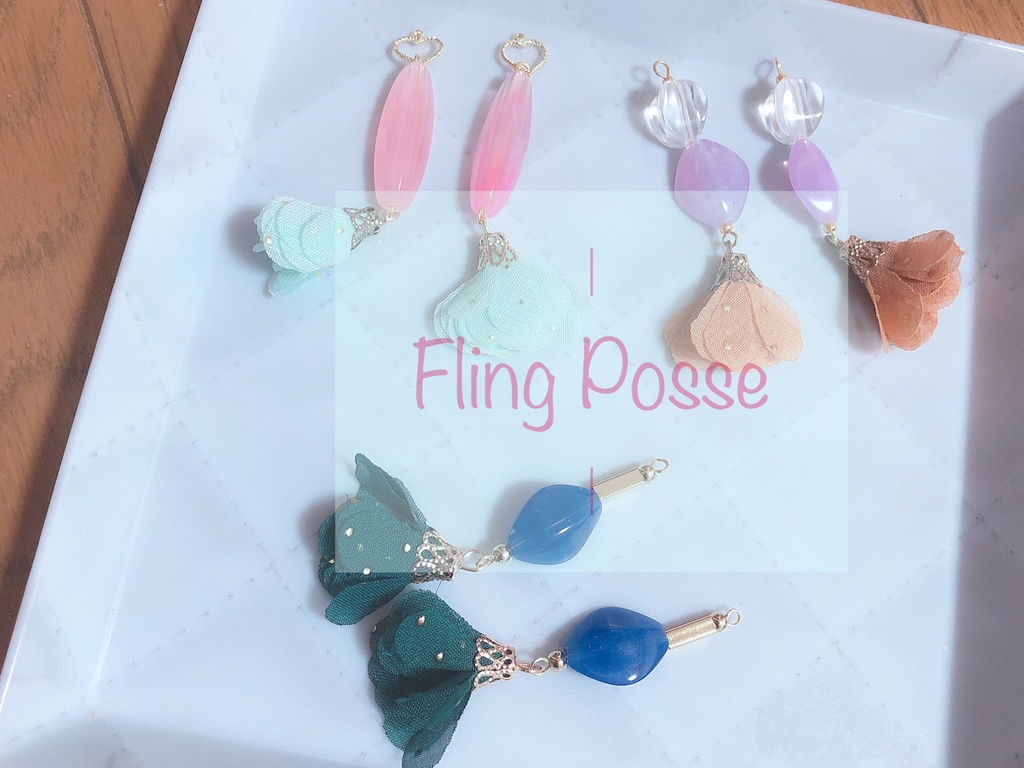 ヒプノシスマイク ポッセ Fling Posse 🌸イメージピアス＆イヤリング🌸