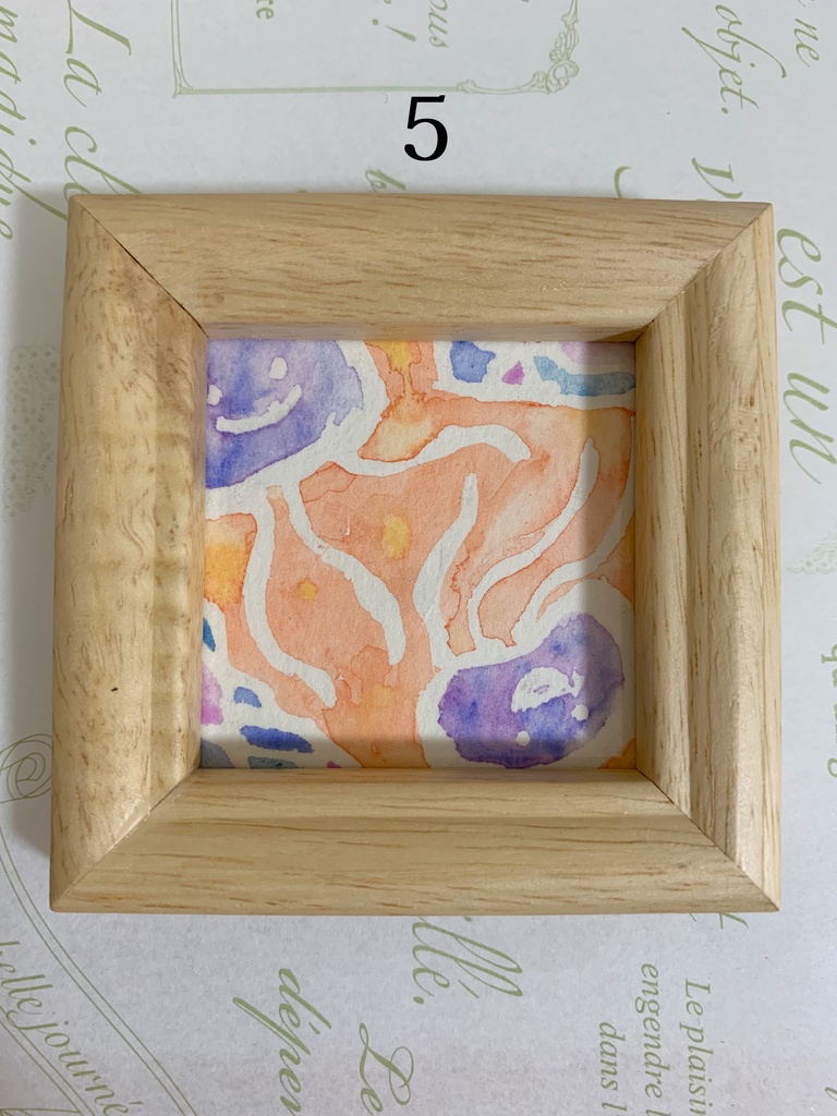 夏イラストミニ原画