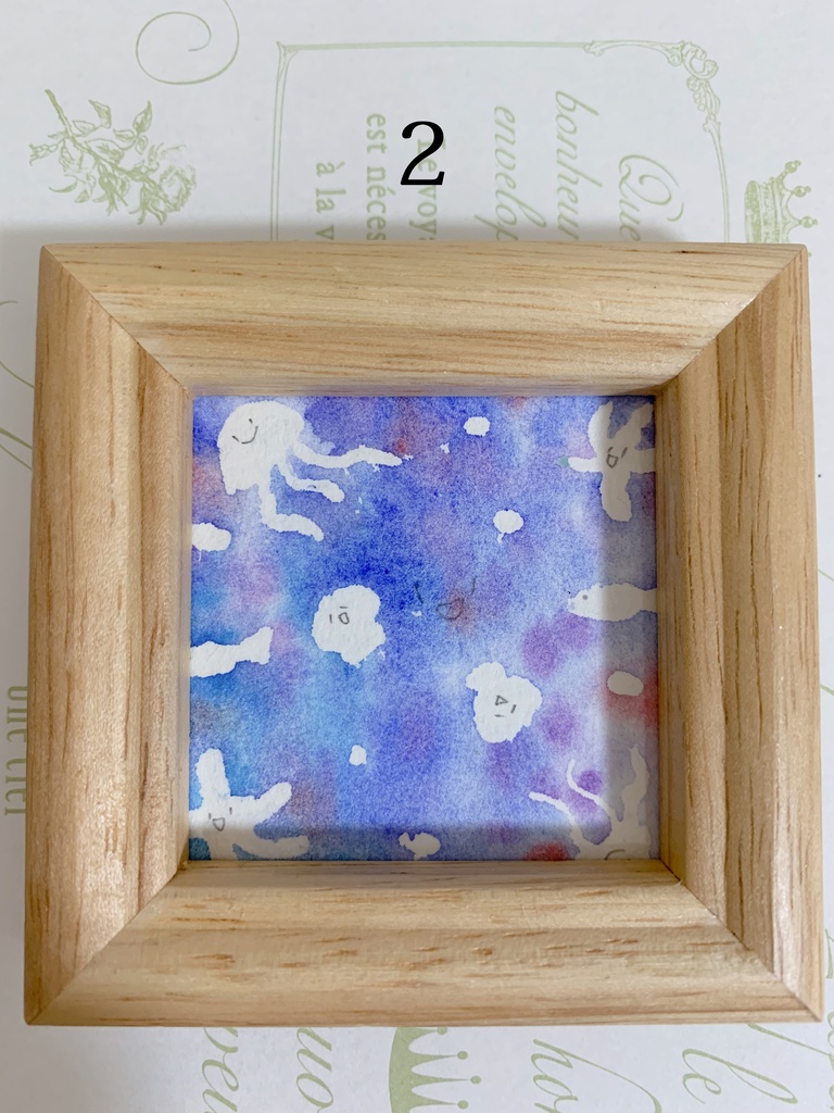 夏イラストミニ原画