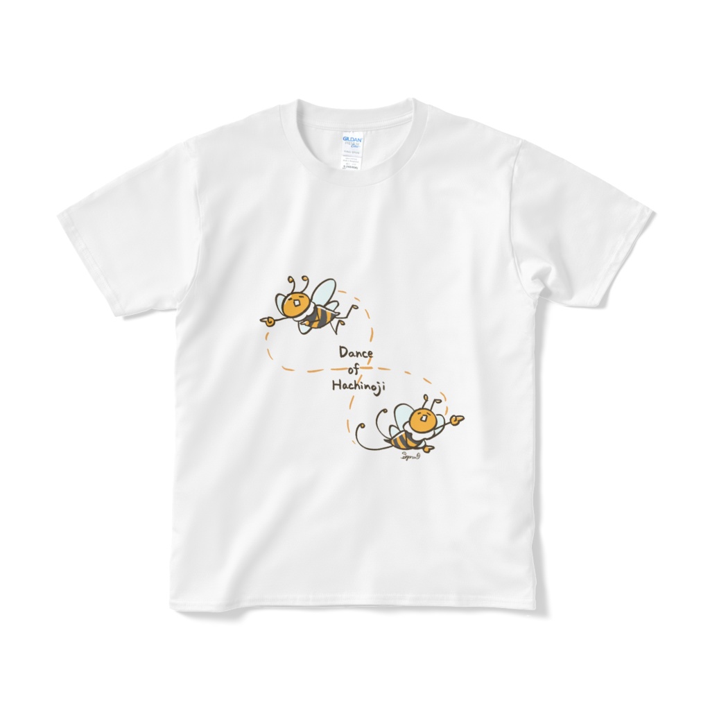 まるであてにならない八の字ダンスTシャツ