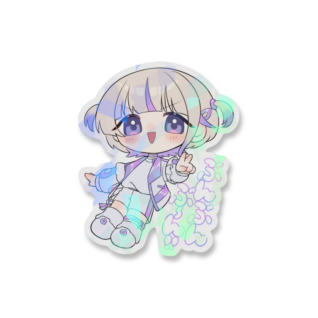 【非公式】轟はじめ ホログラムスマホステッカー