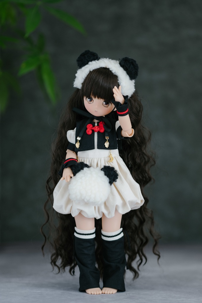 【即納】「休日パンダ」Basic Set 1/4 Size