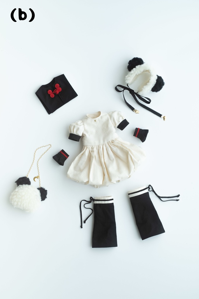 【即納】「休日パンダ」Basic Set 1/4 Size