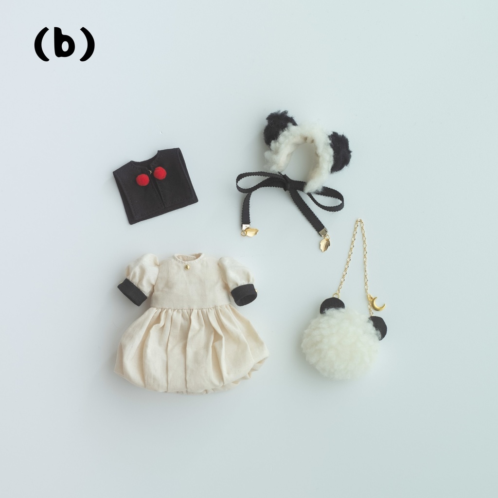 【受注】「休日babyパンダ」Basic Set 1/6 Size