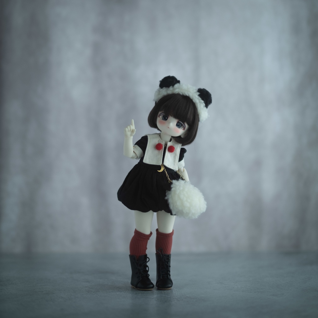 【受注】「休日babyパンダ」Basic Set 1/6 Size
