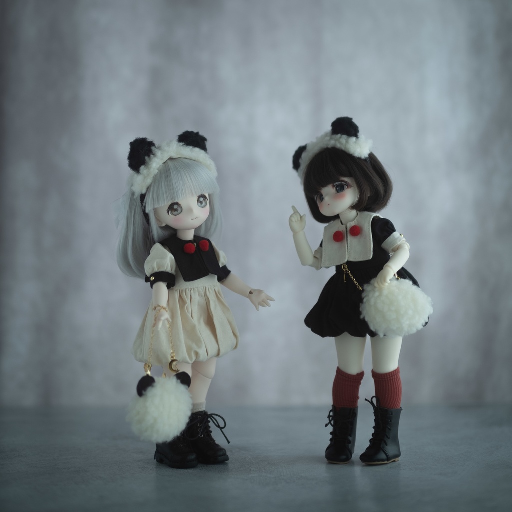【受注】「休日babyパンダ」Basic Set 1/6 Size