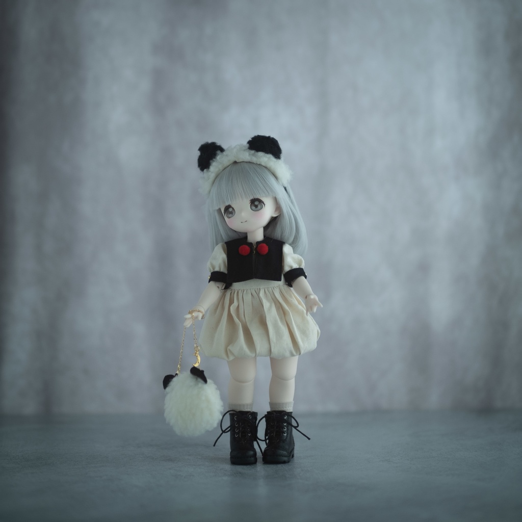 【受注】「休日babyパンダ」Basic Set 1/6 Size
