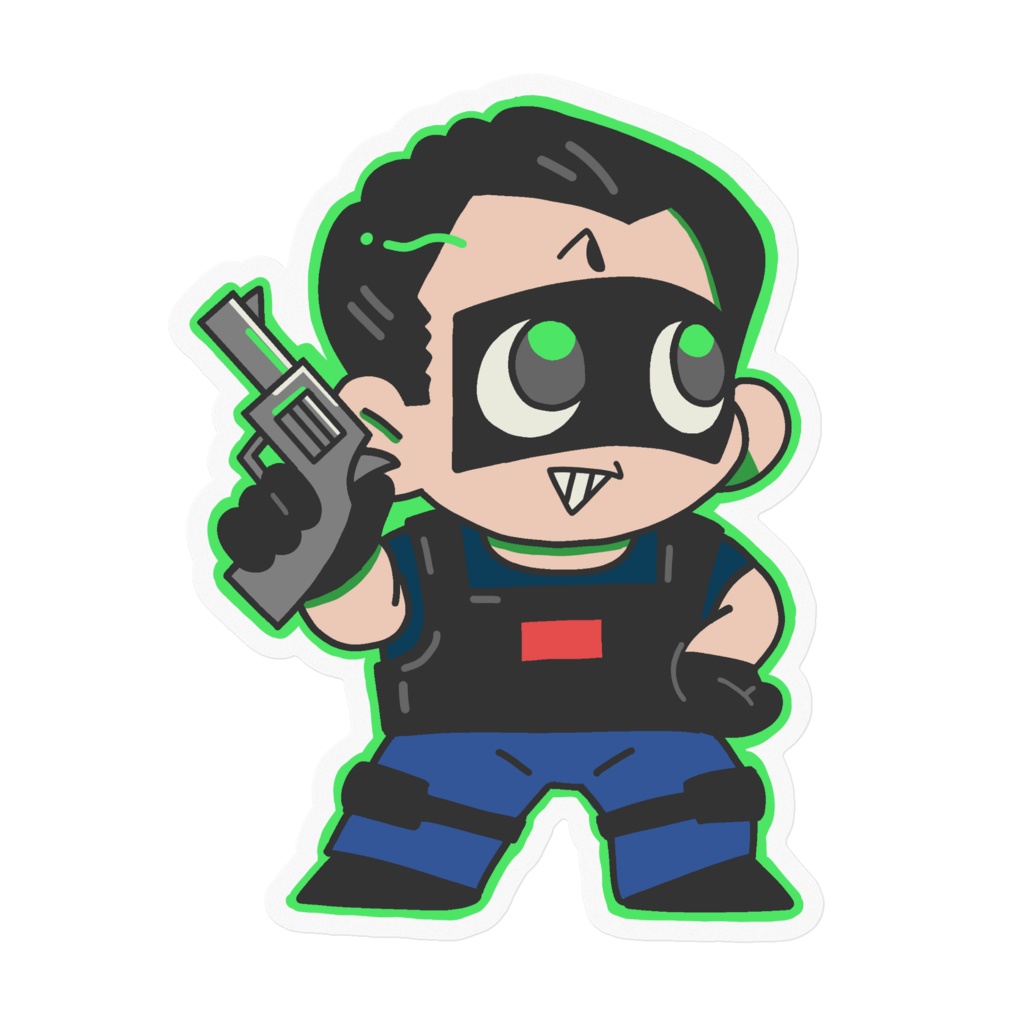 殺丸ステッカー