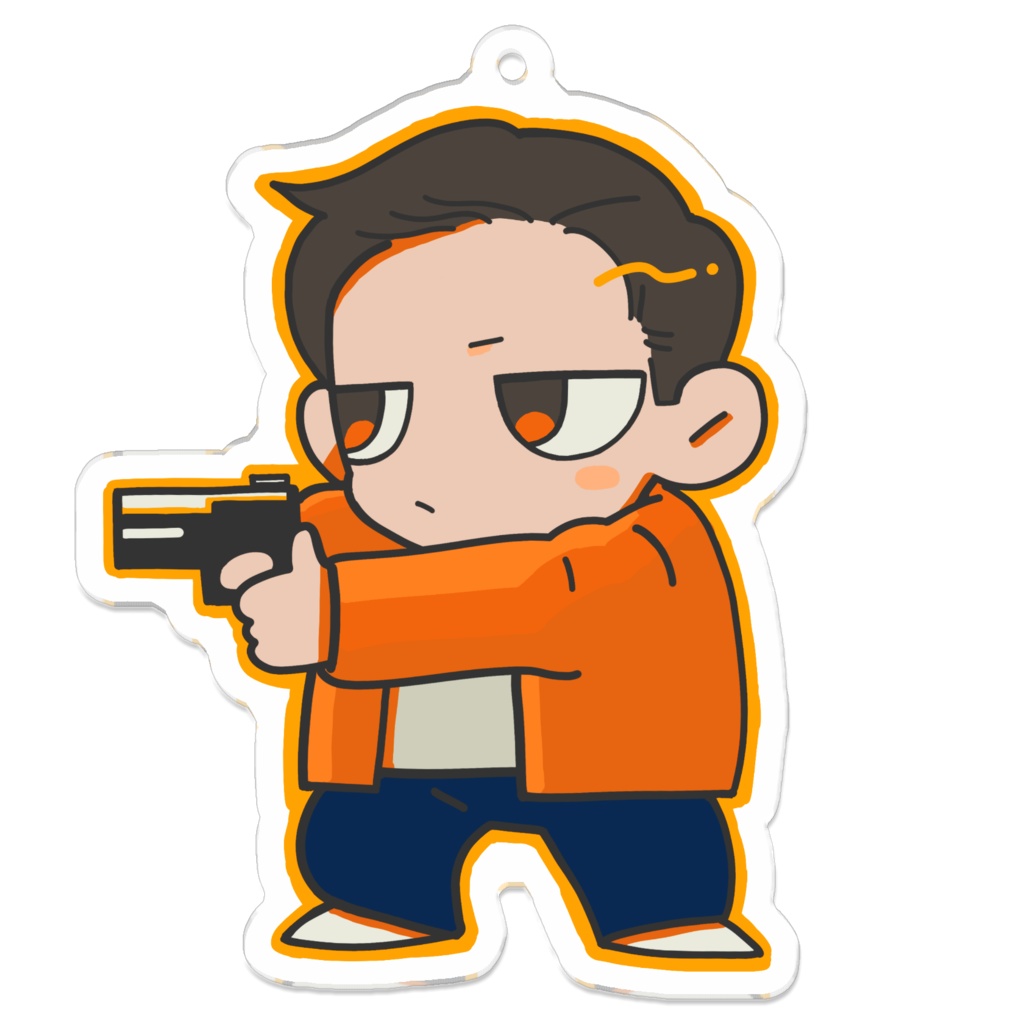 国岡アクリルキーホルダー