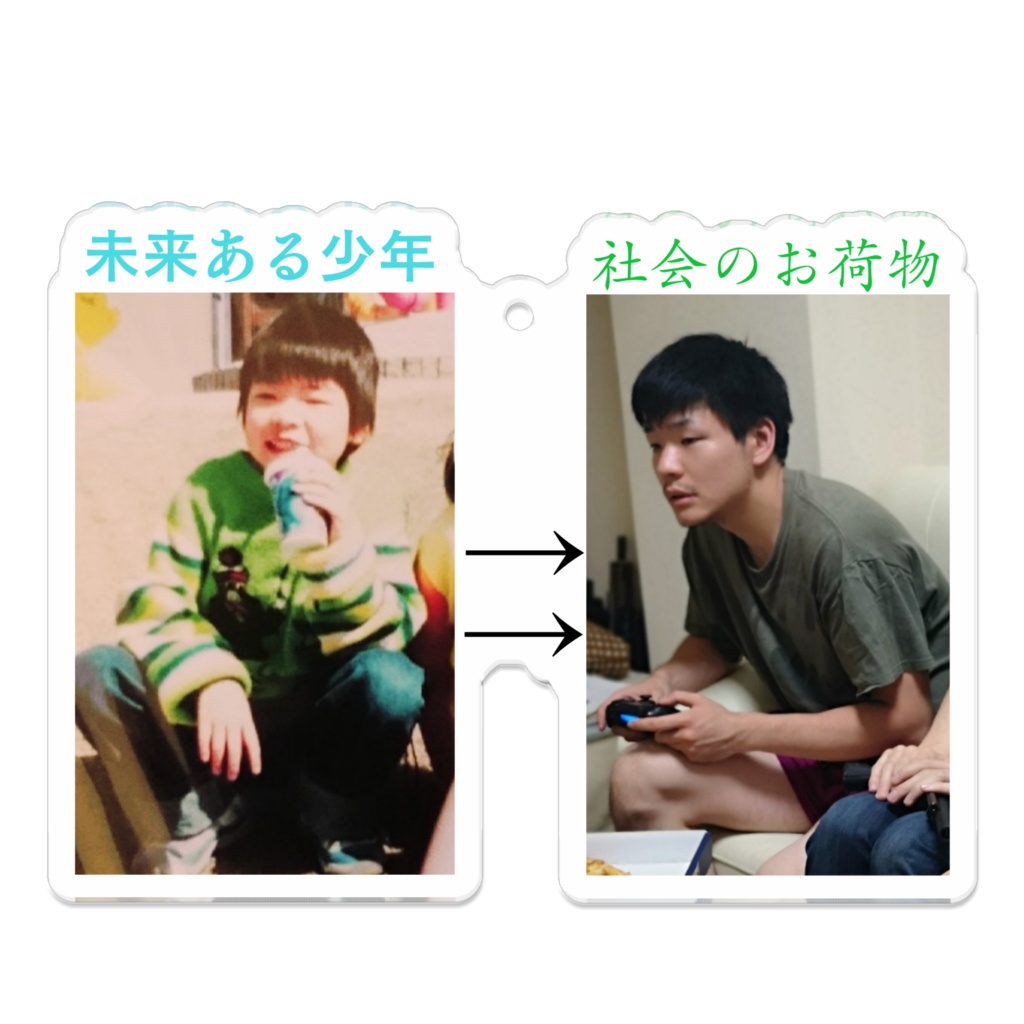 悲劇アクリルキーホルダーA