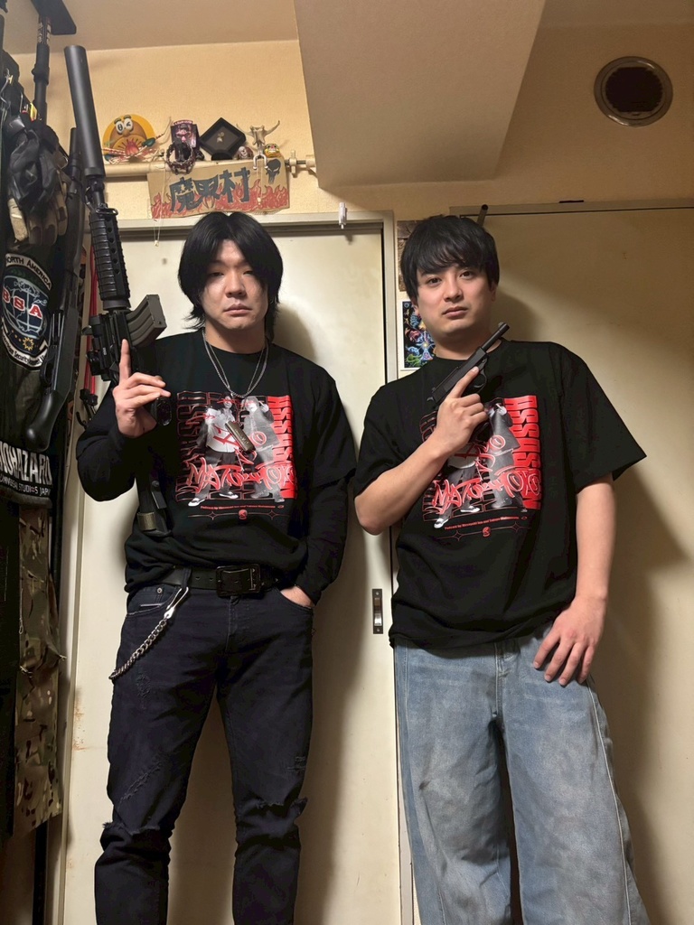 伊能と松本　Tシャツ