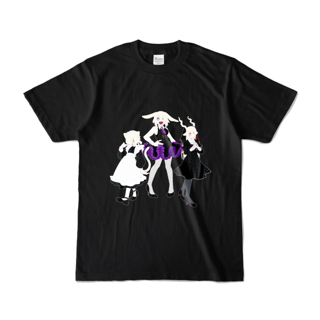美少女3人組Tシャツ