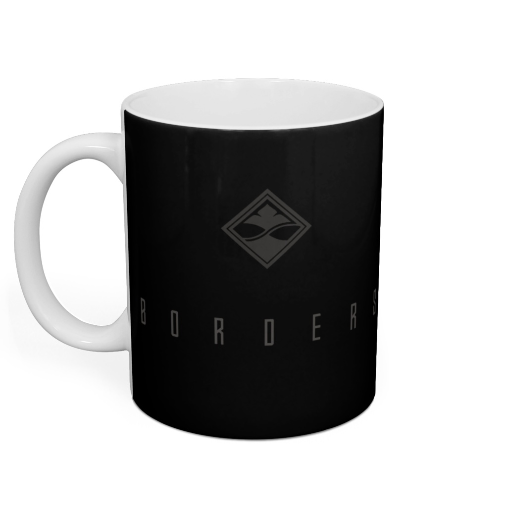 BORDERS支給マグカップ(黒)