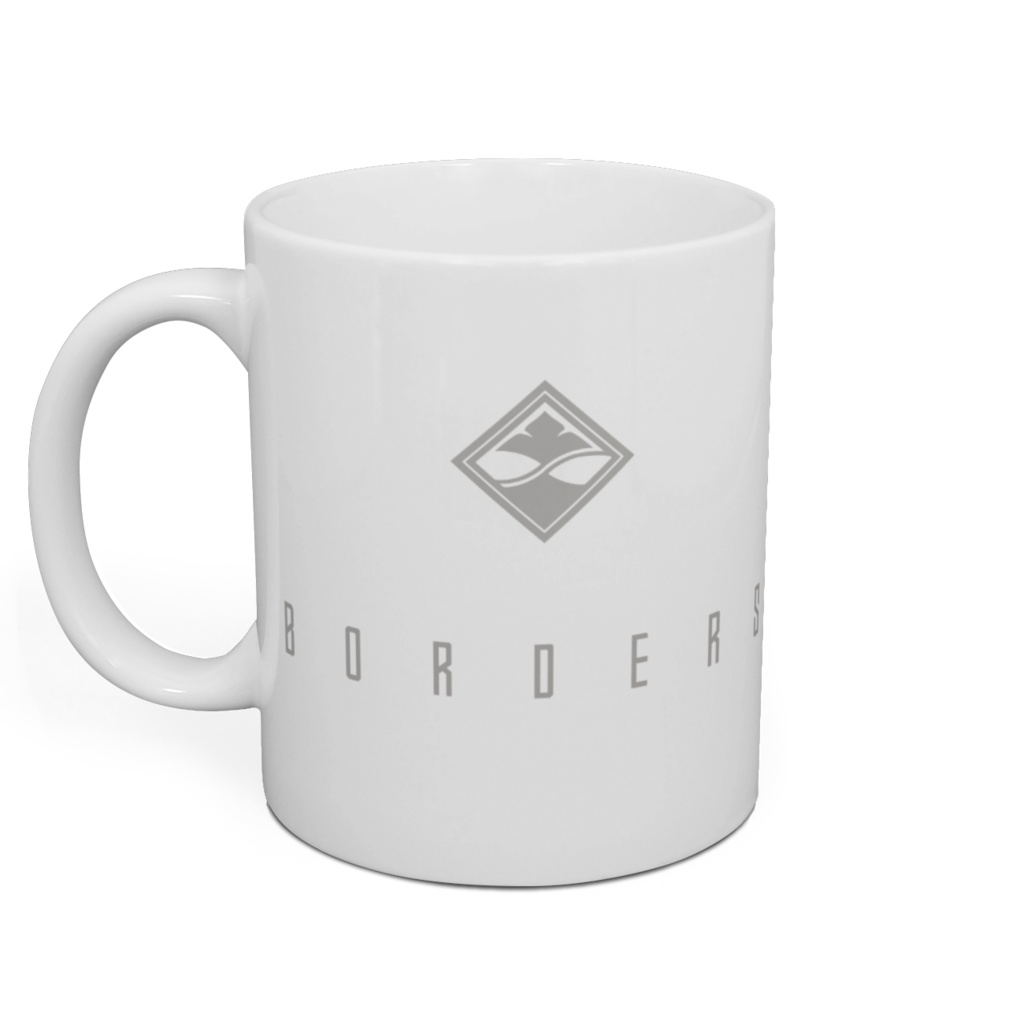 BORDERS支給マグカップ(白)