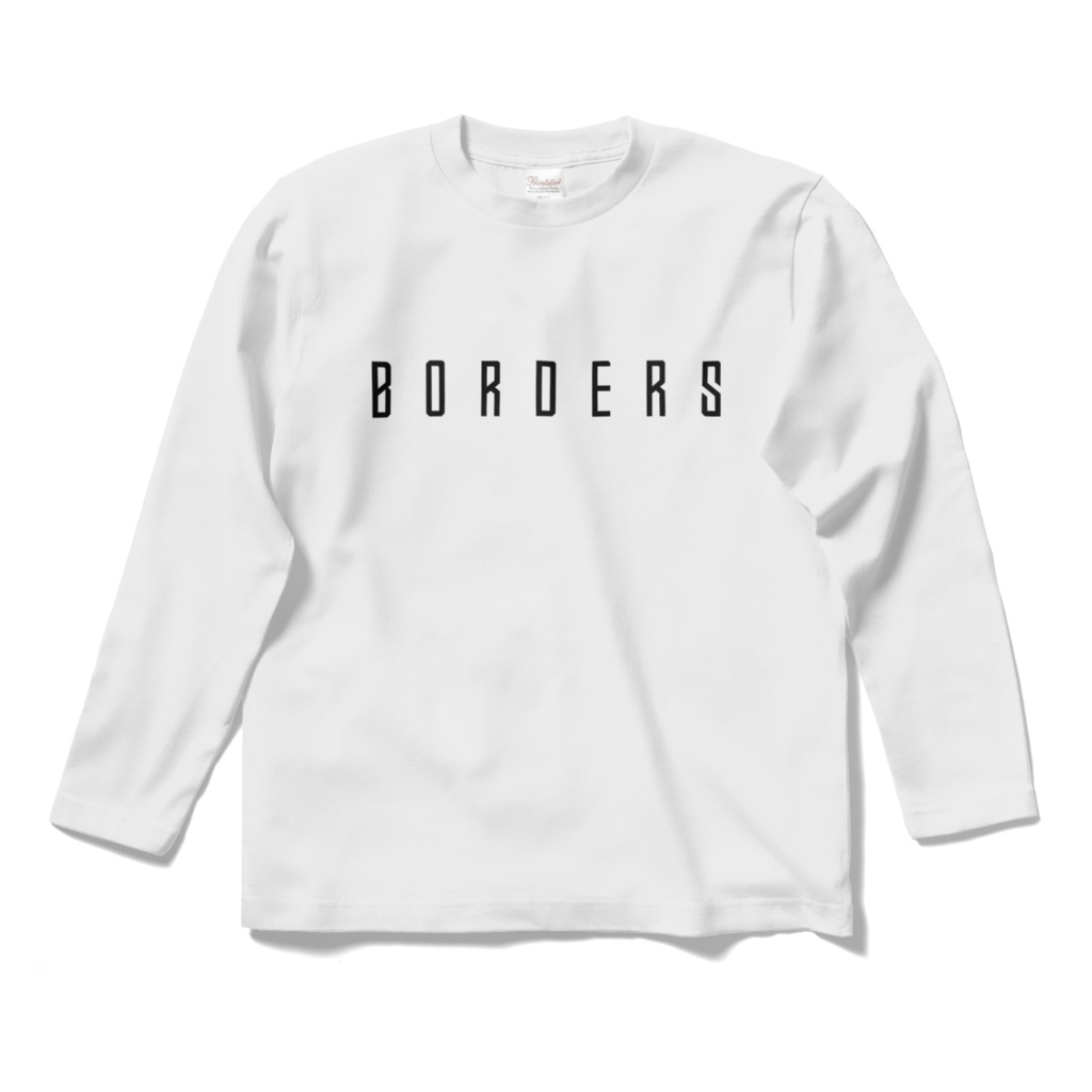 BORDERS 訓練用長袖シャツ(白)