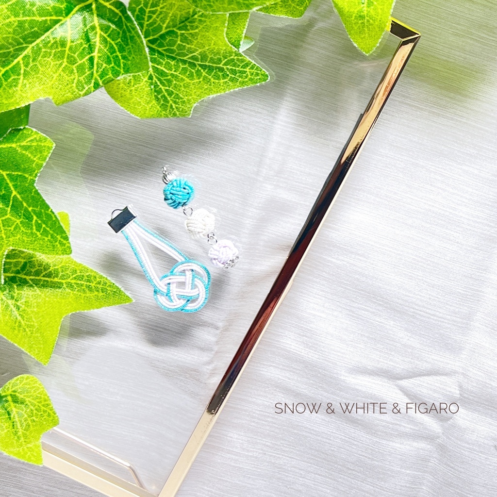 【まほやく】~ 称号組 水引~ イメージ イヤリング