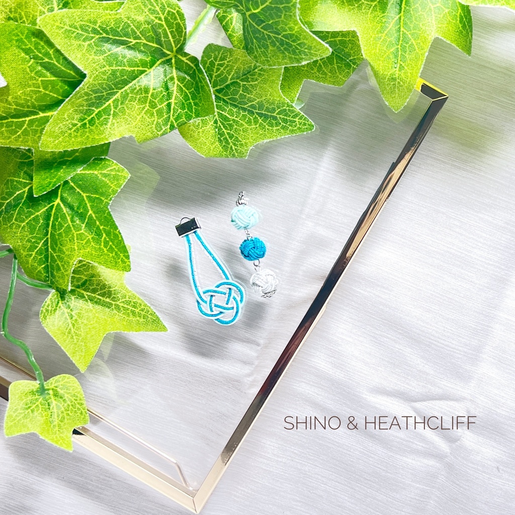 【まほやく】~ 称号組 水引~ イメージ イヤリング