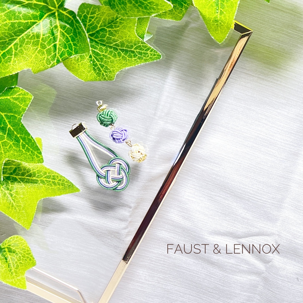 【まほやく】~ 称号組 水引~ イメージ イヤリング