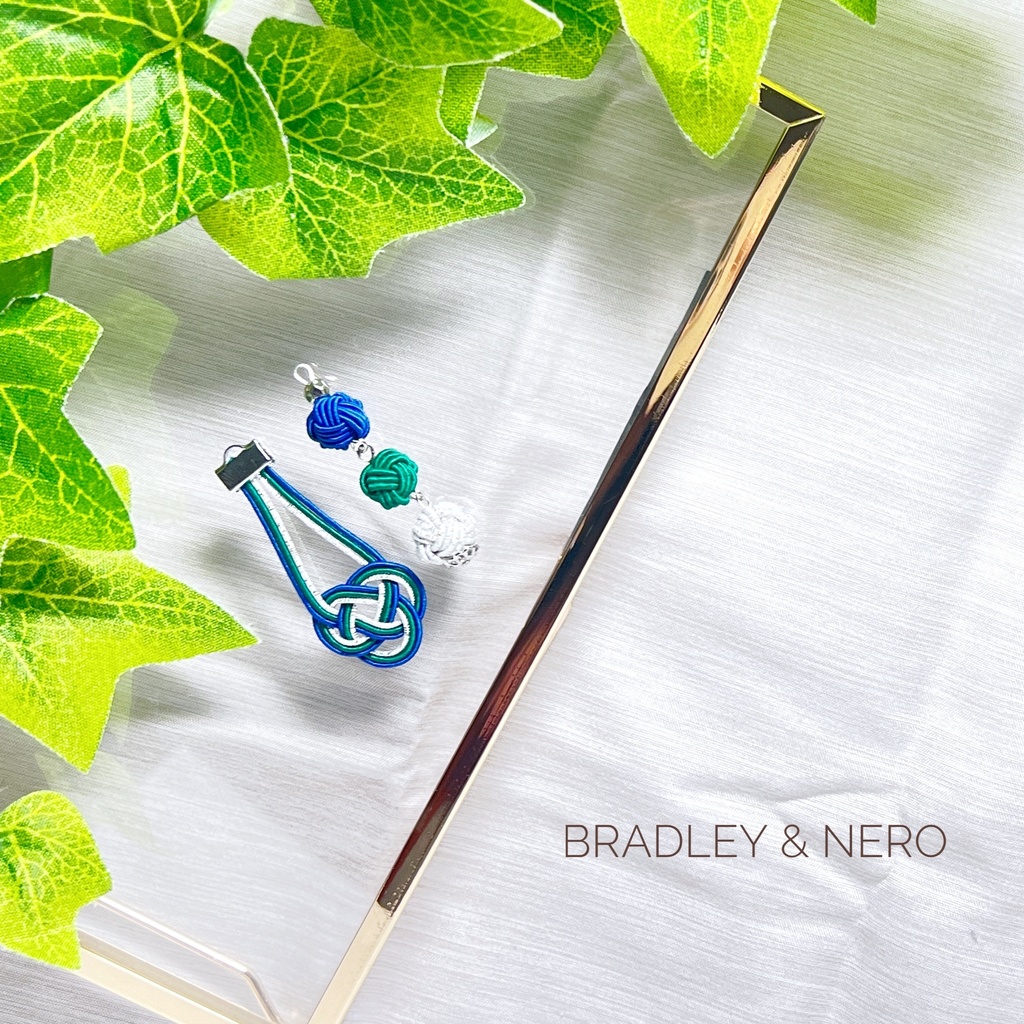 【まほやく】~ 称号組 水引~ イメージ イヤリング