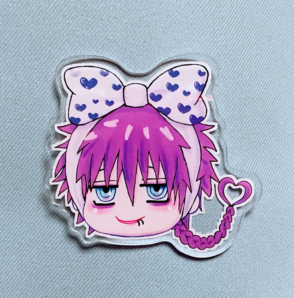 りぼんミニバッカくんアクリルクリップ