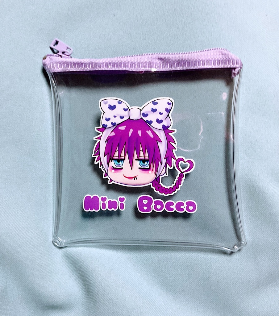 りぼんミニバッカくんクリアポーチ