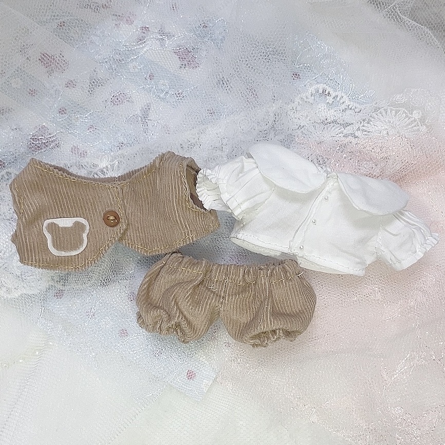 くまのコーデュロイセット