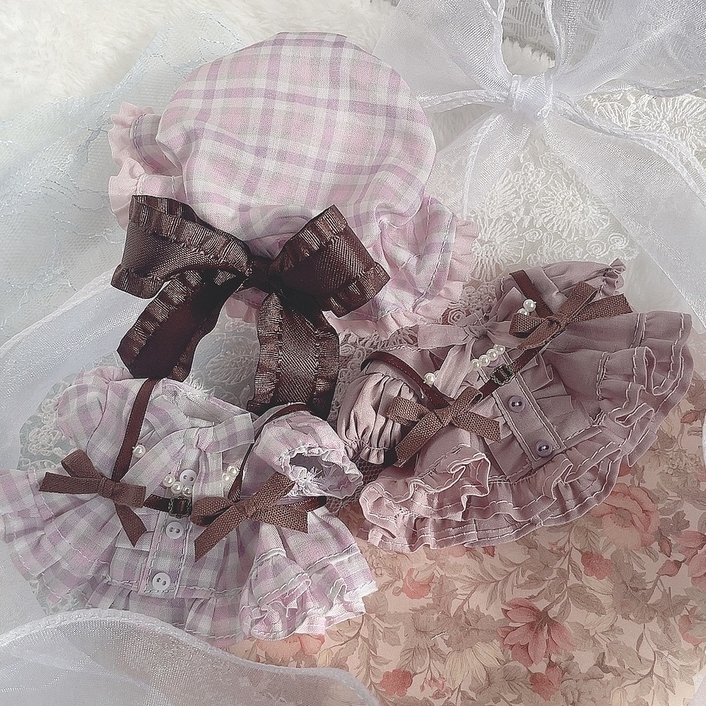 バレンタイン リボンとパールのハーネスセット