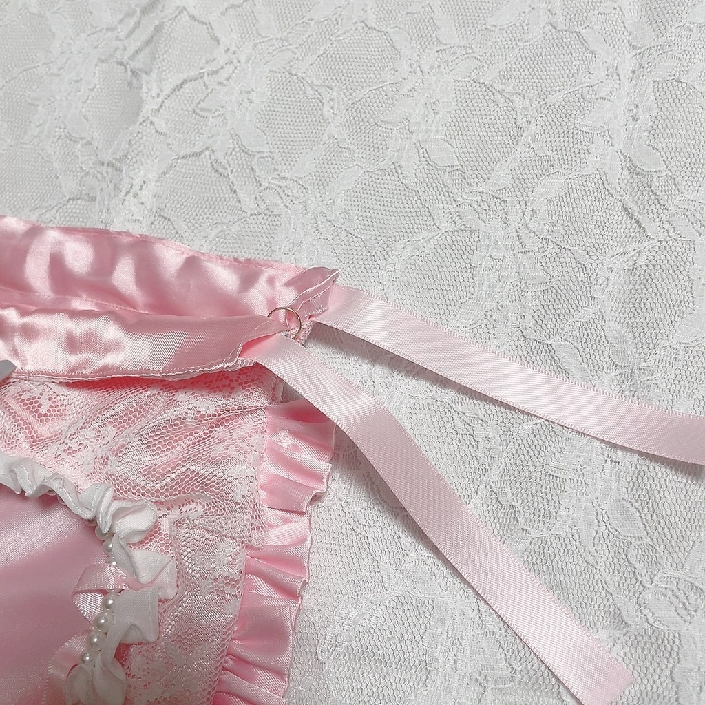 ぬいポーチ ハート窓