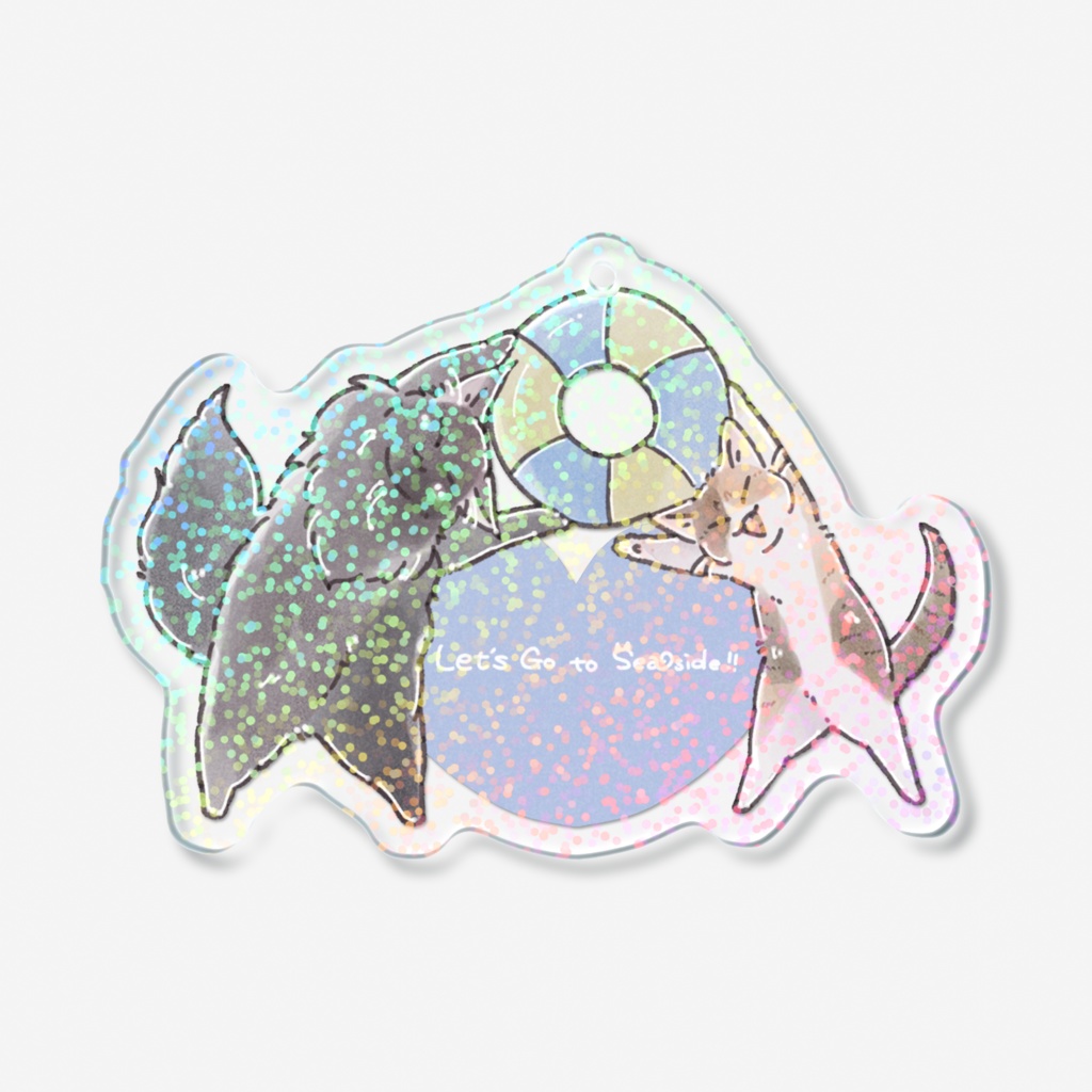 海に行こうよ!!アクキー_浮き輪