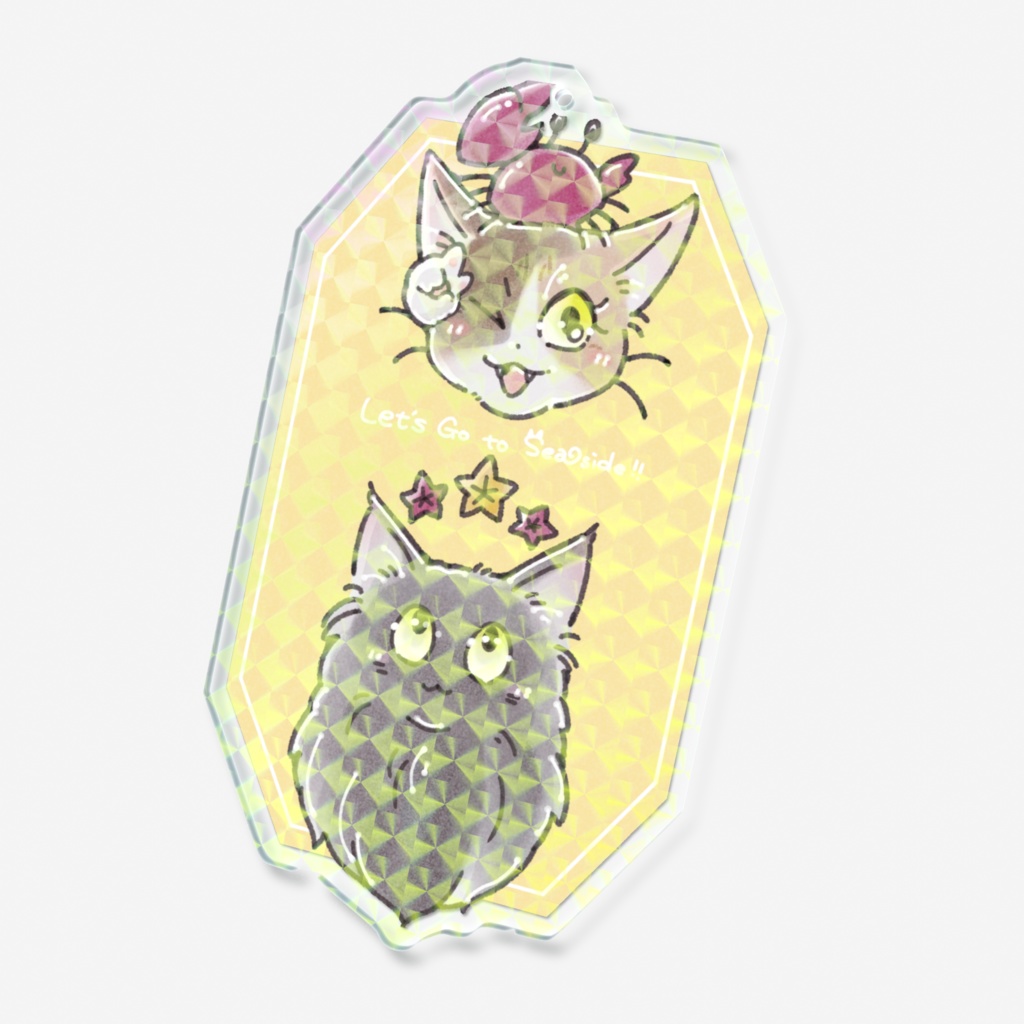 海に行こうよ!!おっきなアクキー_かに