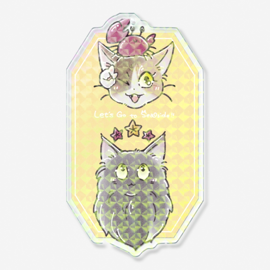 海に行こうよ!!おっきなアクキー_かに