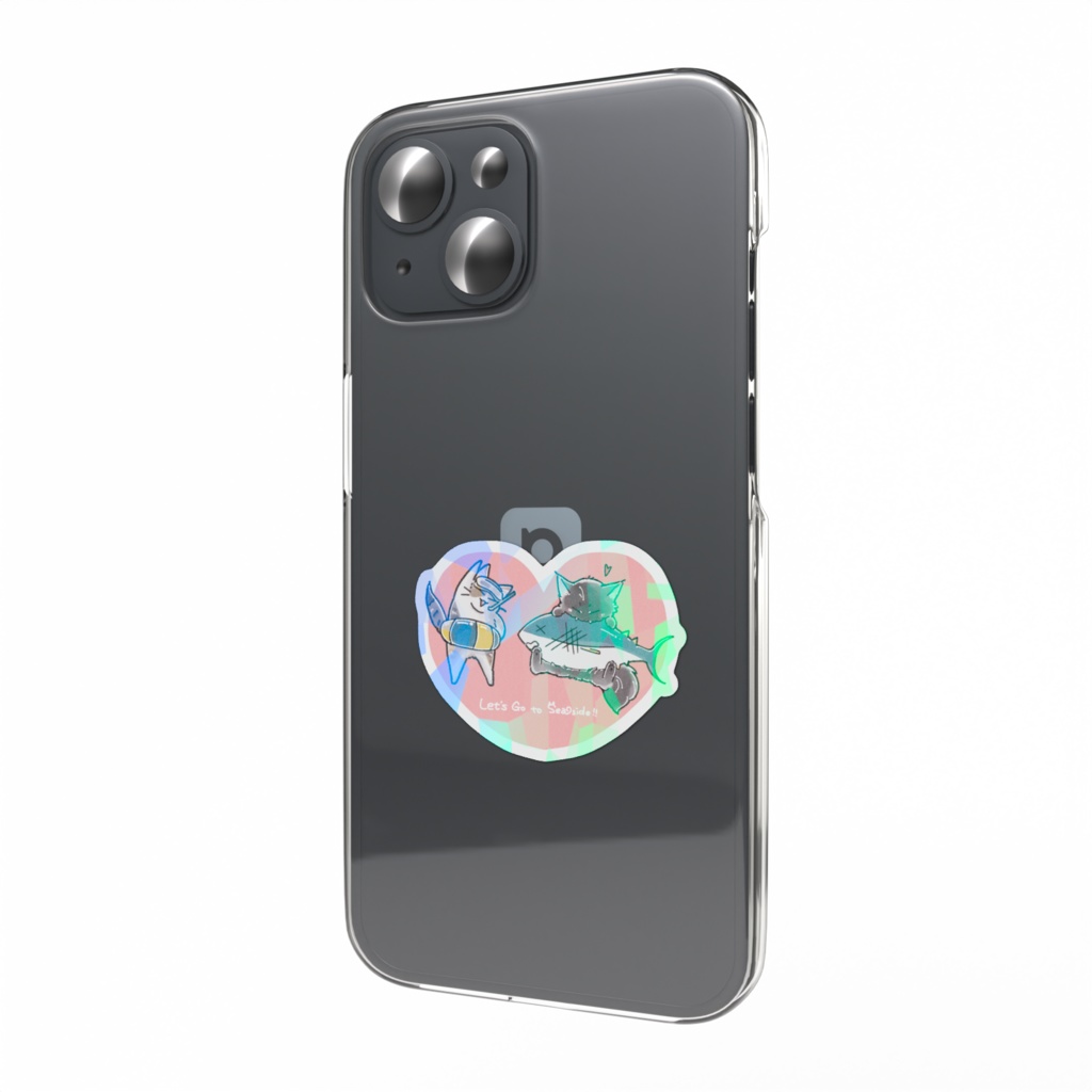 海に行こうよ!!ステッカー_ゆめ