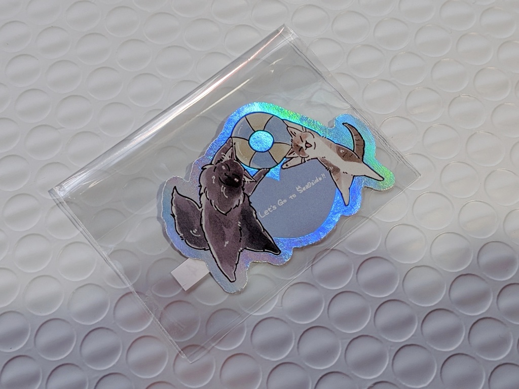 海に行こうよ!!ステッカー_浮き輪