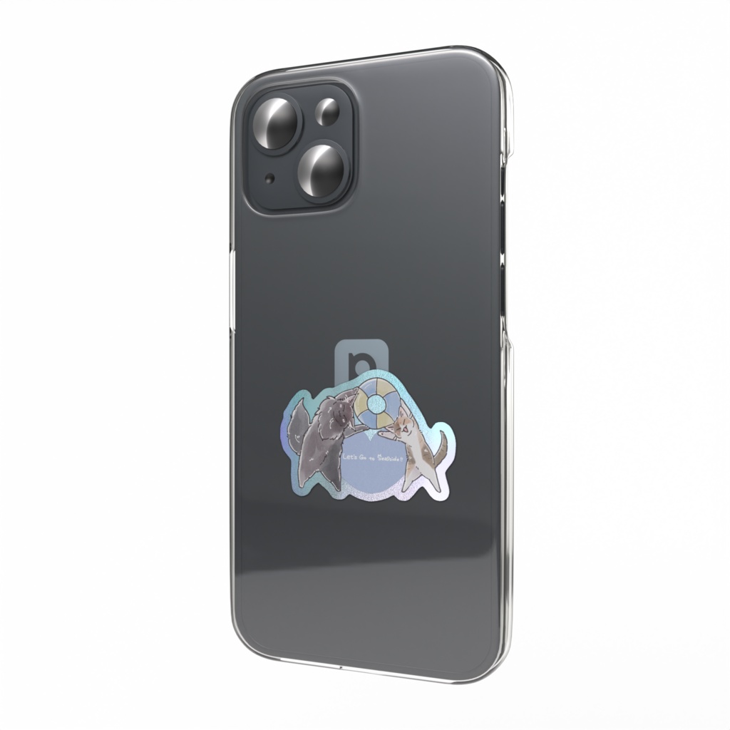 海に行こうよ!!ステッカー_浮き輪