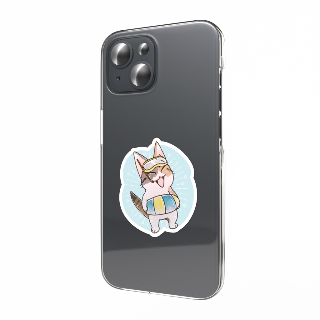 海に行こうよ!!ステッカー_ちびハナ