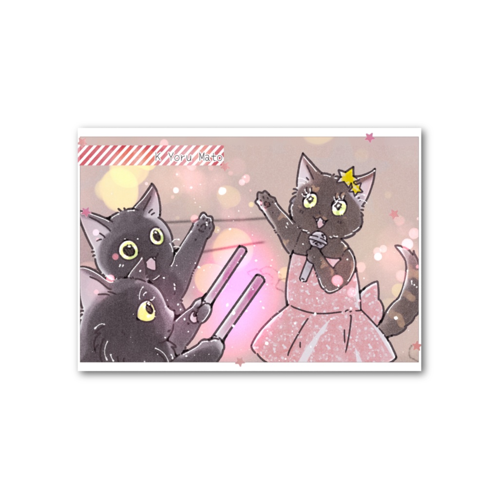 海に行こうよ!!おもいでカード_Kちゃん・夜さん・䋝ちゃん