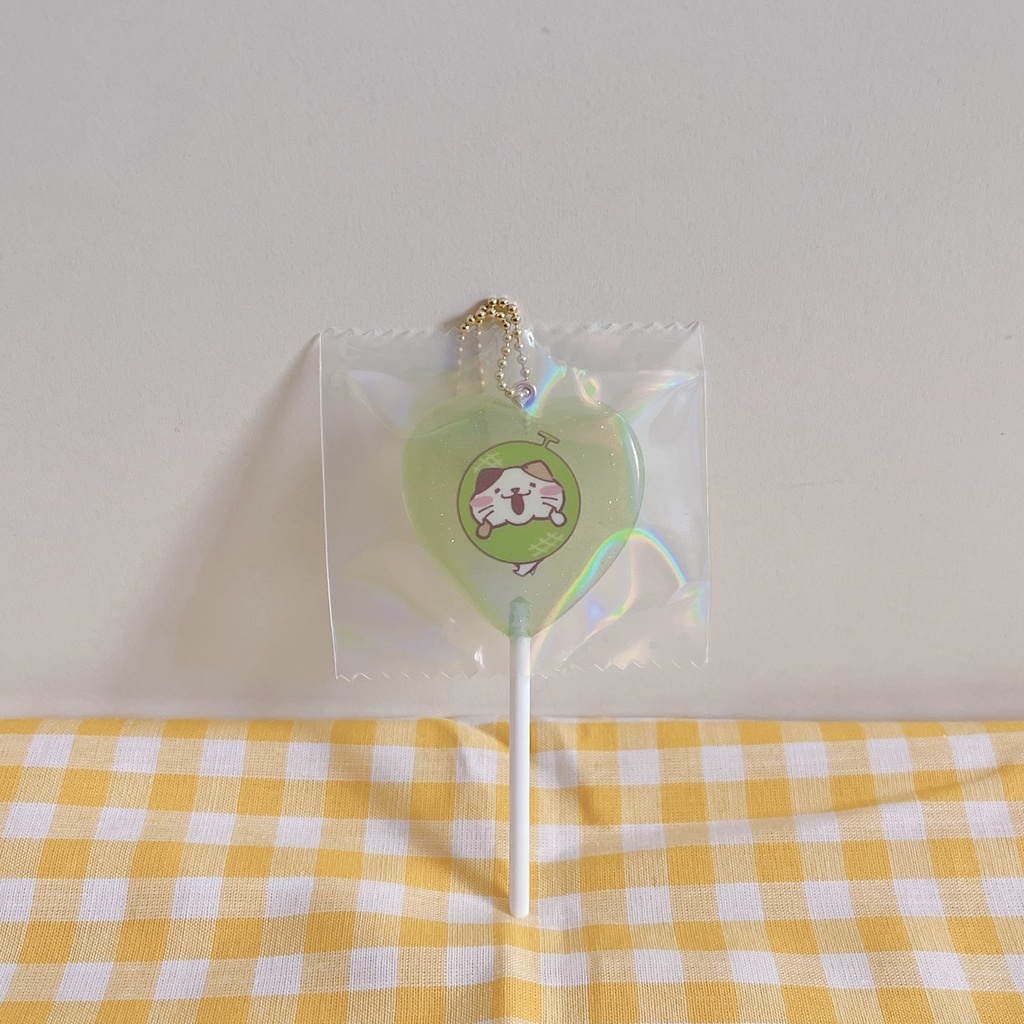 ホニャペロキャンディキーホルダー(メロン)