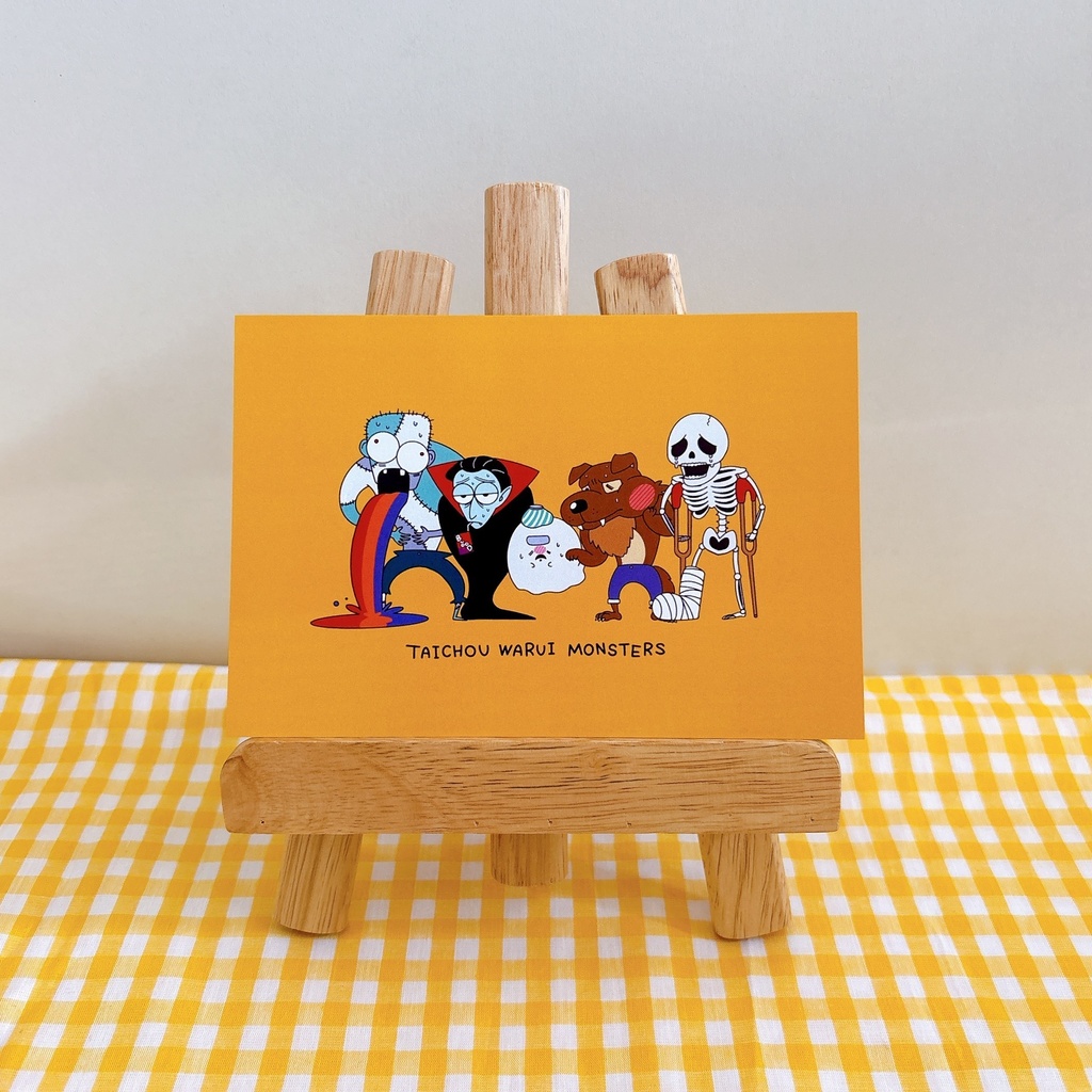 TAICHOU WARUI MONSTERS　ポストカード
