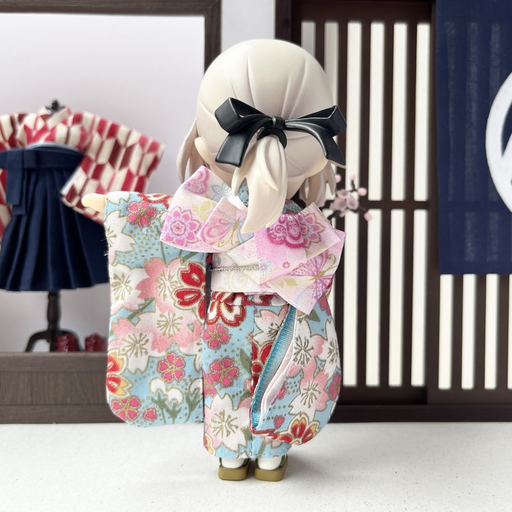 ねんどろいどどーる オビツ11 着物 振袖+帯(立矢)