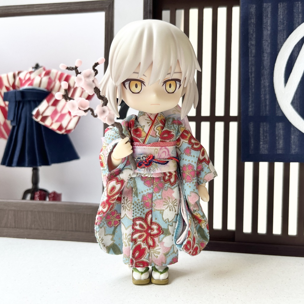 オビツ11 ねんどろいどどーる 着物と袴のセット - おもちゃ/人形