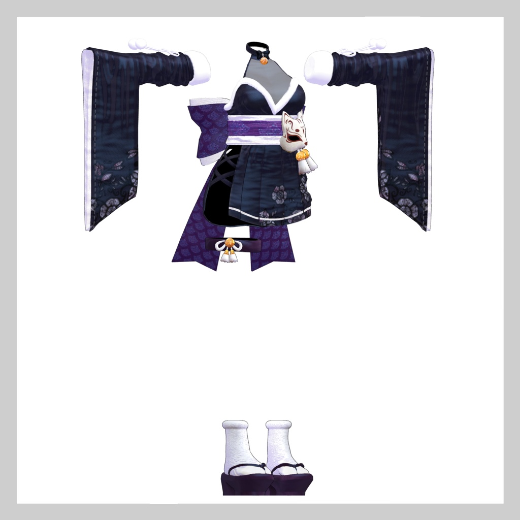 キツネ族 衣装 For Kikyo