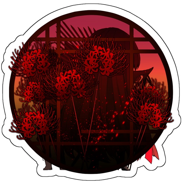 アクリルキーホルダー(魔王信長+ぐだ子)