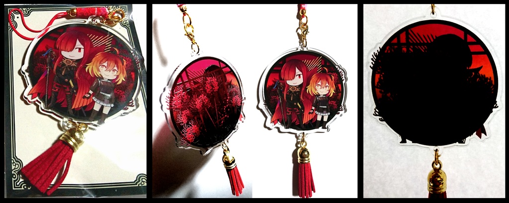 アクリルキーホルダー(魔王信長+ぐだ子)